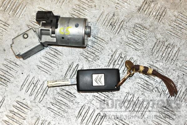 Замок зажигания в сборе ключ Citroen C5 2008-2017 36410600 371214 euromotors.com.ua