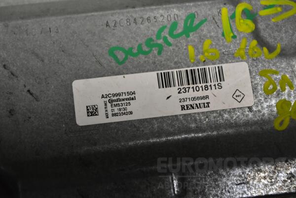 Блок управления двигателем 16- Renault Duster 1.6 16V 2010 237101811S 371567 - 2