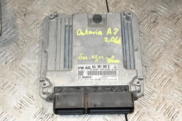 Блок управления двигателем Skoda Octavia 2.0tdi (A7) 2013 04L907309D 371826 euromotors.com.ua