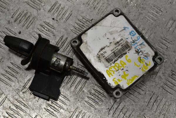 Блок управління двигуном комплект Opel Astra 1.6 16V (G) 1998-2005 09364499 371911 euromotors.com.ua