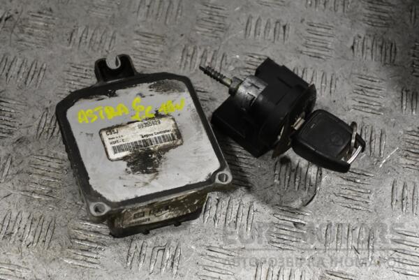 Блок управления двигателем комплект Opel Astra 1.6 16V (G) 1998-2005 09355929 371921 euromotors.com.ua