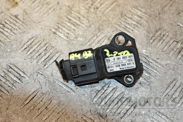 Датчик давления наддува (Мапсенсор) Audi A4 2.0tdi (B7) 2004-2007 0281002401 372139 euromotors.com.ua