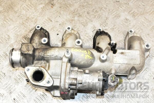 Коллектор впускной в сборе клапан EGR электр Ford Focus 1.8tdci (II) 2004-2011 4M5Q9424CC 372558 euromotors.com.ua
