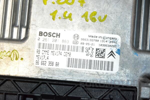 Блок управления двигателем комплект Peugeot 207 1.4 16V 2006-2013 0261201863 372746 - 2