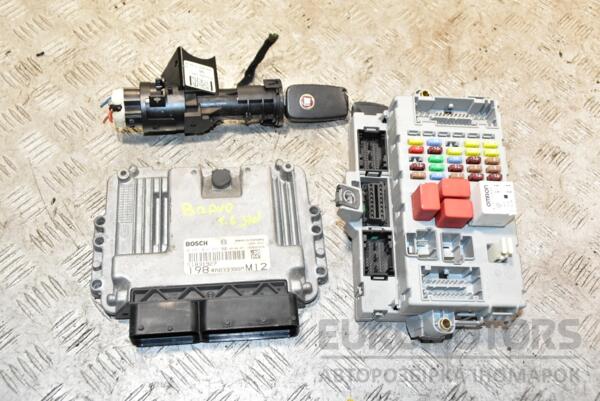 Блок управления двигателем комплект Fiat Bravo 1.6Jtd 2007-2014 51831927 372748 euromotors.com.ua