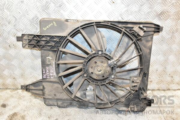 Вентилятор радиатора 6 лопастей с диффузором Renault Scenic (II) 2003-2009 8200151465 373140 euromotors.com.ua