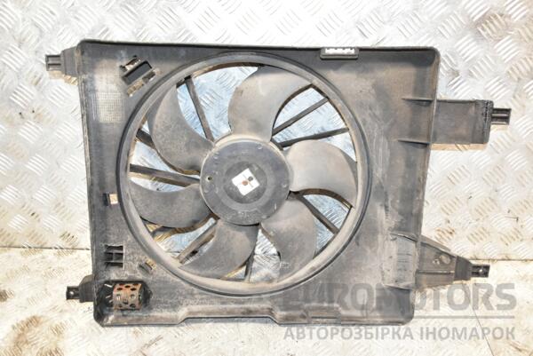 Вентилятор радіатора 6 лопатей з дифузором Renault Scenic (II) 2003-2009 8200151465 373140 - 2