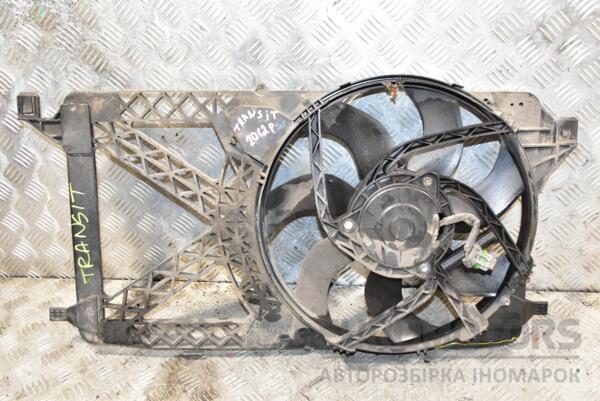 Вентилятор радиатора 7 лопастей в сборе с диффузором (дефект) Ford Transit 2.2tdci 2006-2013 6C118C607AD 373163 euromotors.com.ua