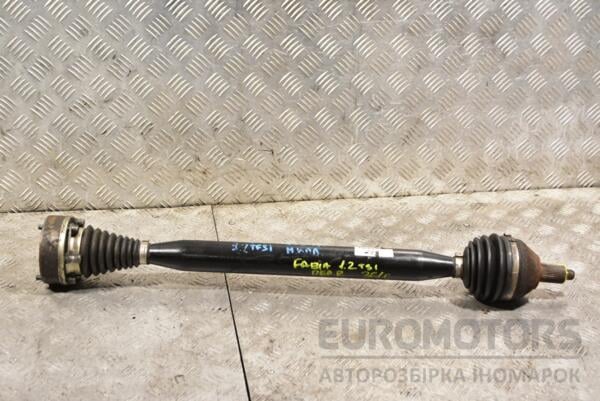 Полуось передняя правая (36/0шл) без ABS (Привод) Skoda Fabia 1.2tsi 2007-2014 6Q0407272DL 373325 euromotors.com.ua