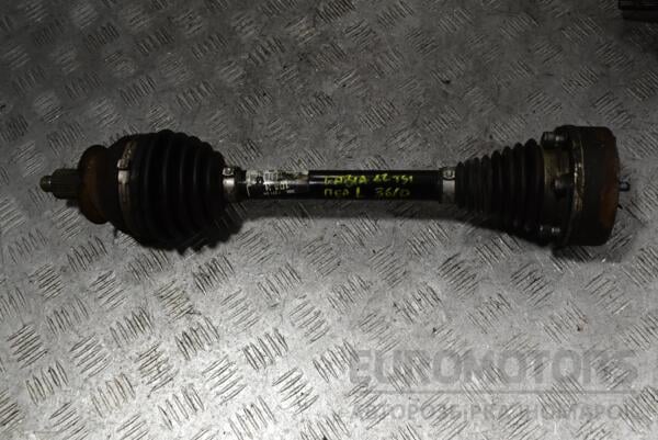 Полуось передняя левая (36/0шл) без ABS (Привод) Skoda Fabia 1.2tsi 2007-2014 6Q0407271DA 373328 euromotors.com.ua