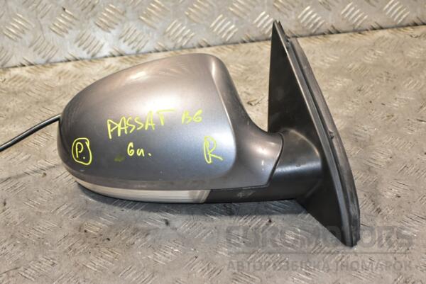 Дзеркало праве електр 6 пінів (дефект) VW Passat (B6) 2005-2010 3C0857934 373361 - 2