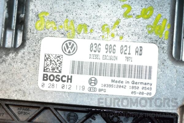 Блок управления двигателем VW Passat 2.0tdi (B6) 2005-2010 03G906021AB 373459 - 2