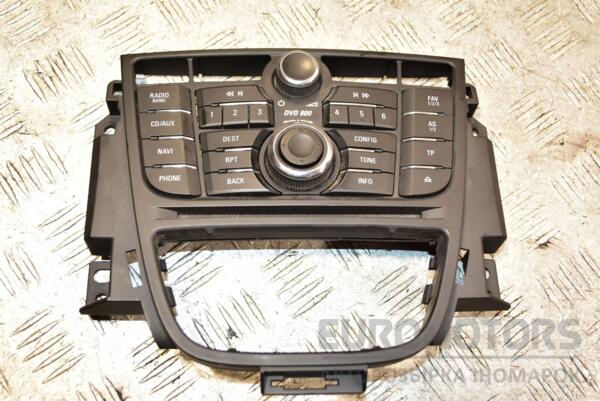 Панель управління магнітолою Opel Astra (J) 2009-2015 13346053 373815 euromotors.com.ua