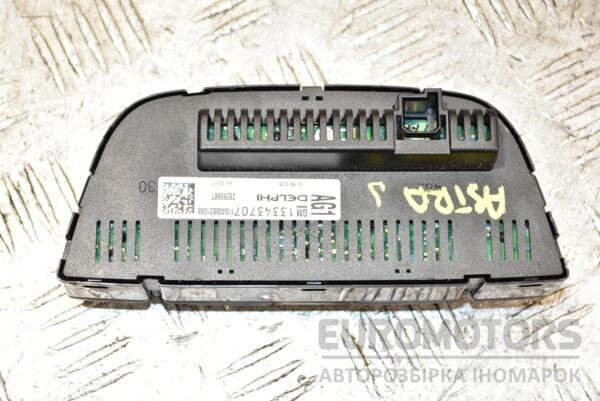 Блок управления печкой климат (дефект) Opel Astra (J) 2009-2015 13343707 373817 - 2