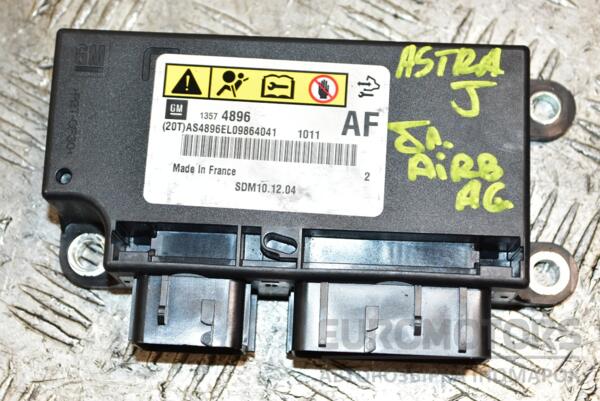 Блок управління AIRBAG Opel Astra (J) 2009-2015 13574896 374011 euromotors.com.ua