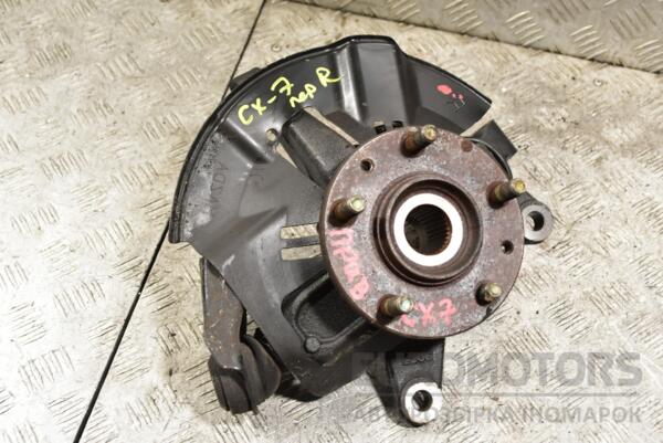 Поворотный кулак правый с ABS в сборе ступица Mazda CX-7 2007-2012 L20633020A 374763 euromotors.com.ua
