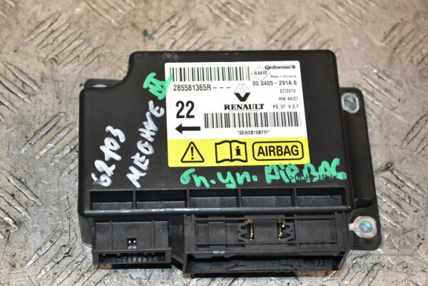 Блок управління AIRBAG Renault Megane (III) 2009-2016 285581365R 375565 euromotors.com.ua