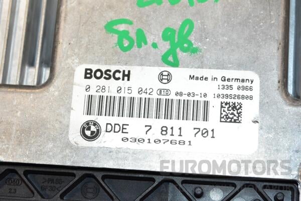Блок керування двигуном BMW 1 2.0tdi (E81/E87) 2004-2011 7811701 376601 - 2