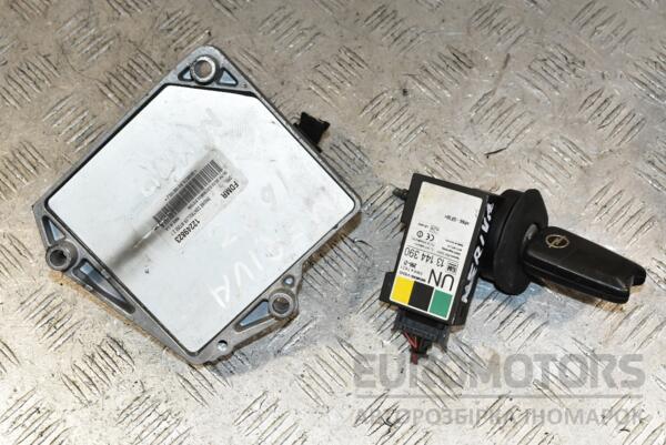 Блок управления двигателем комплект Opel Meriva 1.6 16V 2003-2010 12249823 376605 euromotors.com.ua