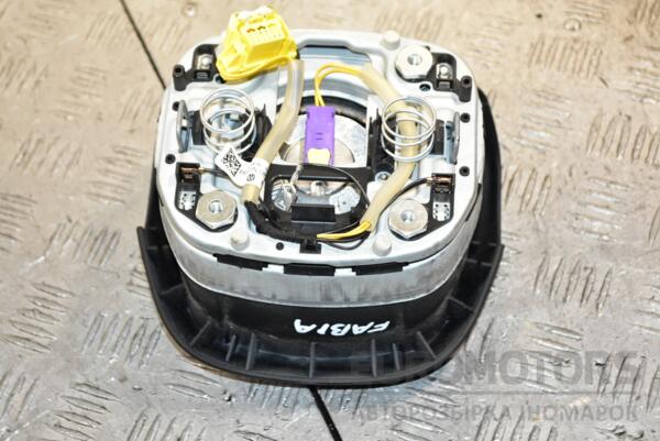 Подушка безопасности руль Airbag Skoda Fabia 2007-2014 5J0880201H 376607 - 2
