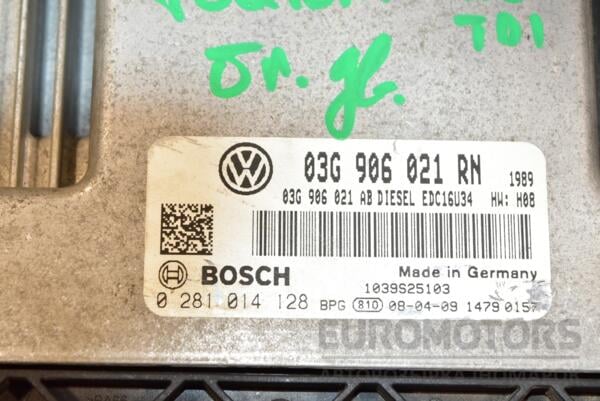Блок управления двигателем VW Touran 1.9tdi 2003-2010 03G906021RN 376769 - 2
