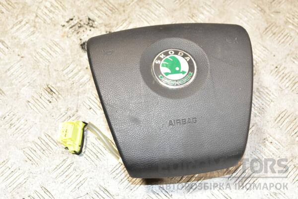 Подушка безопасности руль Airbag -09 Skoda Octavia (A5) 2004-2013 1Z0880201N 371075 euromotors.com.ua
