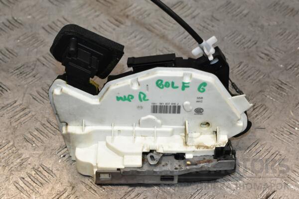 Замок двери передний правый электр 7 пинов VW Golf (VI) 2008-2013 5K1837016J 377448 euromotors.com.ua