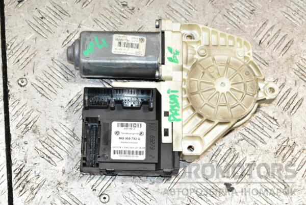 Моторчик стеклоподъемника передний левый VW Passat (B6) 2005-2010 1K0959701K 377465 euromotors.com.ua