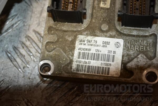 Блок управління двигуном комплект Fiat Stilo 1.6 16V 2001-2007 51759028 377502 - 2