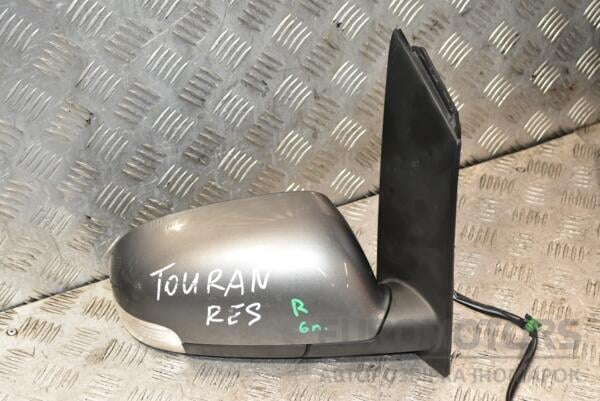 Дзеркало праве електр 6 пинов (дефект) VW Touran 2003-2010 1T0857934 377538 - 2