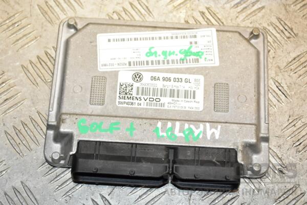 Блок управления двигателем VW Golf Plus 1.6 8V 2005-2014 06A906033GL 377621 euromotors.com.ua