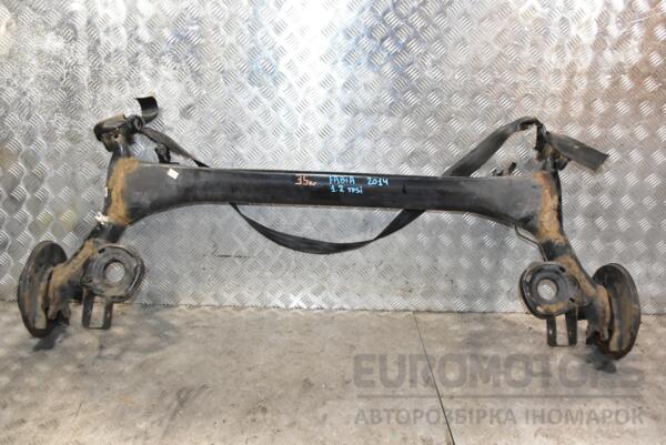 Балка задня під диски з ABS Skoda Fabia 2007-2014 377956 euromotors.com.ua