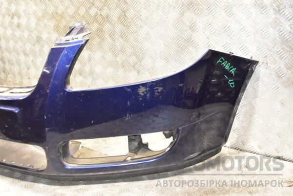 Бампер передний -10 (дефект) Skoda Fabia 2007-2014 5J0807221 378038 - 3