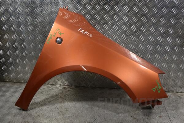 Крыло переднее правое Skoda Fabia 2007-2014 5J0821162 378904 euromotors.com.ua