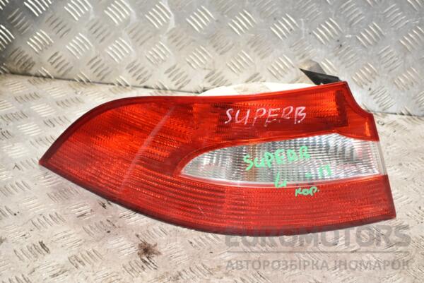 Ліхтар лівий зовнішній -13 Skoda Superb 2008-2015 3T5945095 379694 euromotors.com.ua
