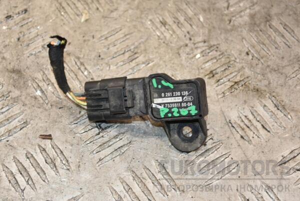 Датчик давления наддува (Мапсенсор) Peugeot 207 1.4 16V 2006-2013 0261230136 380413 euromotors.com.ua