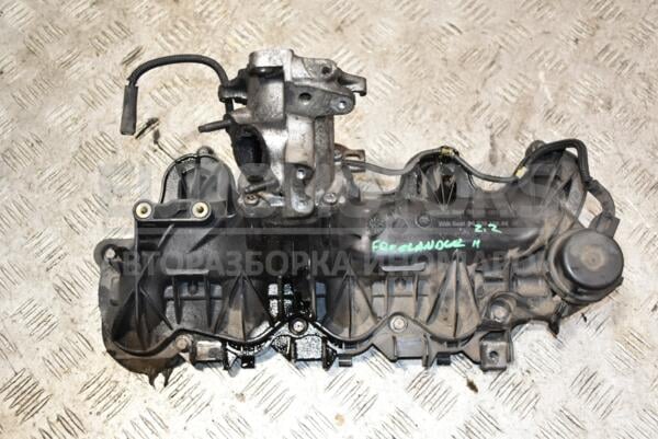 Колектор впускний пластик Land Rover Freelander 2.2tdci (II) 2007-2014 9662010880 380467 euromotors.com.ua