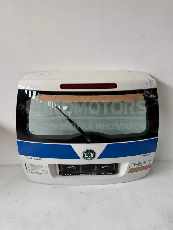 Задний люк Skoda Yeti 1.8TSI 2009 it-11201 Бензин euromotors.com.ua