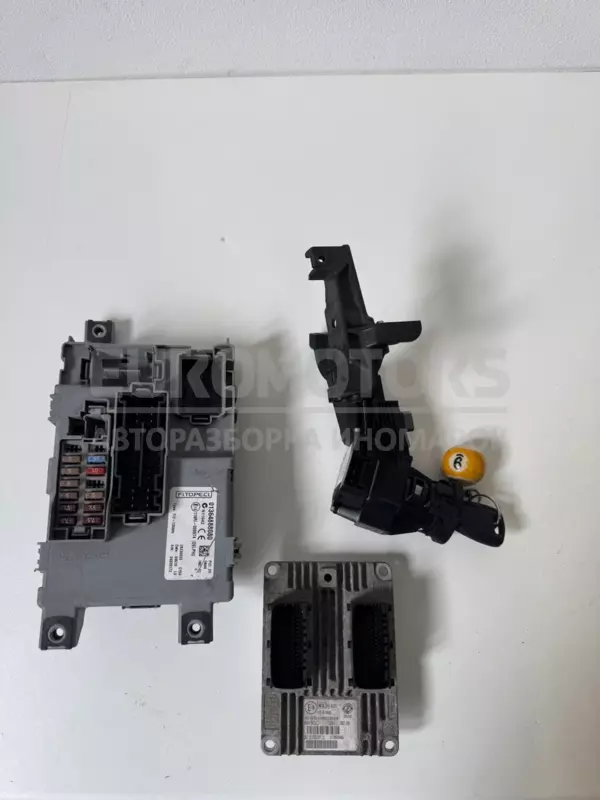 Блок керування двигуном (повний комплект запалювання) Fiat Fiorino 1.4 8V 2008 51868984 it-11235 Бензин euromotors.com.ua
