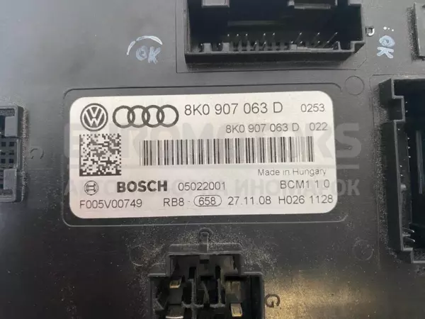 Блок управления комфортом Audi A4 3.2fsi (B8) 2007-2015 8K0907063 it-11266 Бензин - 3