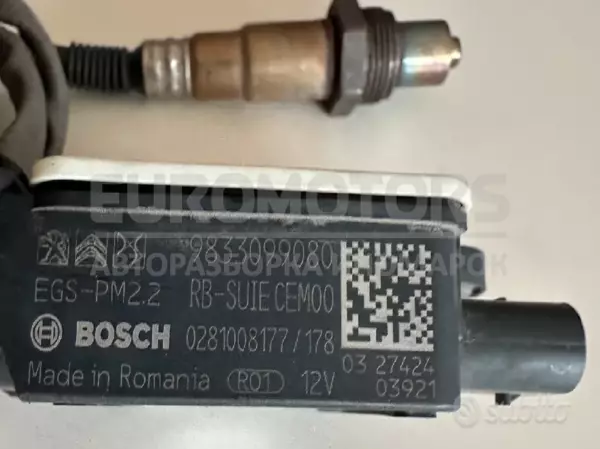 Лямбда-зонд Citroen Jumper 2.2 HDI 2014 9833099080 it-10018 Дизель - 3