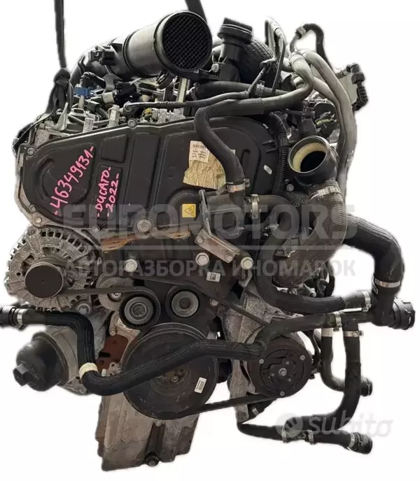 Б/у двигатель Citroen Jumper 2.2 Mjet 2014 46349131 it-10051 Дизель euromotors.com.ua