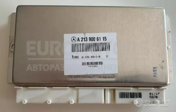 Блок управления пневматической подвеской Mercedes E-class 2.0 cdi (W213) 2016 A2139006115 it-10069 Дизель euromotors.com.ua