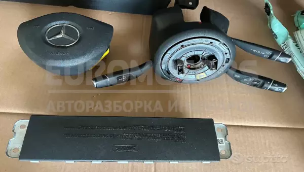 Повний комплект подушок безпеки + центральна панель приладів Mercedes E-class 2.0 cdi (W213) 2016 it-10075 Дизель - 4