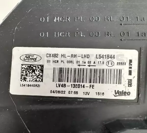 Права світлодіодна фара Ford Kuga 2.0tdci (Ecoblue) 2019 LV4B-13E014-FE it-10078 Дизель - 11