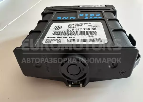 Блок керування автоматичною коробкою передач Porsche Cayenne 3.0tdi 2010 0C8927749BK it-10104 Дизель - 2