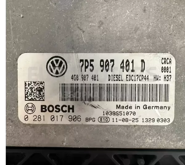 Блок управления двигателем Porsche Cayenne 3.0tdi 2010 7P5907401D it-10105 Дизель - 3