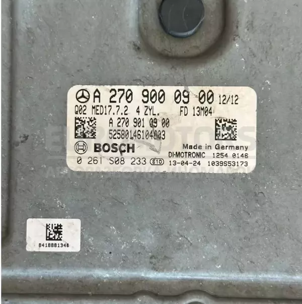 Блок керування двигуном Mercedes A-class 2.0 Turbo 16V (W176) 2012-2018 A2709000900 it-10109 Бензин - 2