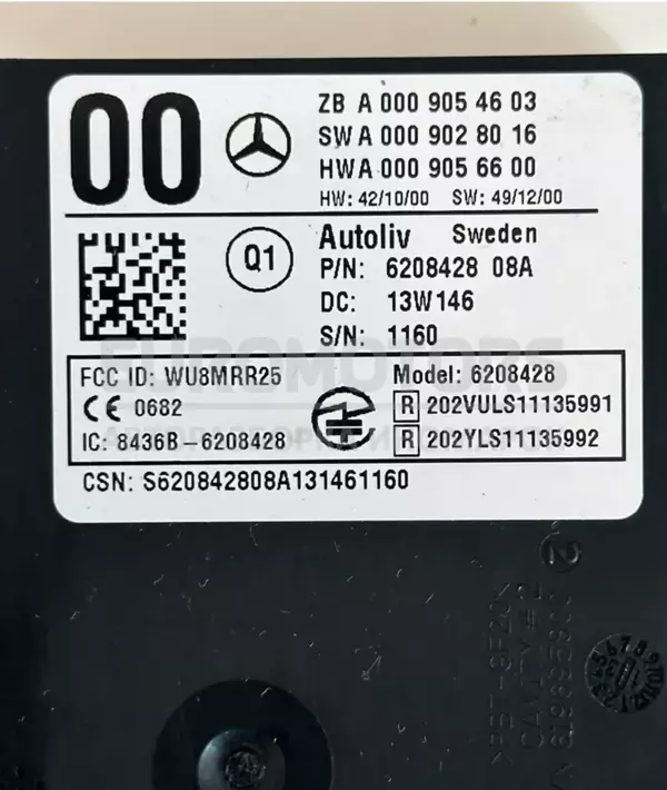 Радарний датчик Дистронік Mercedes B-class 2.0 Turbo 16V (W246) 2012 A0009054603 it-10112 Бензин - 2
