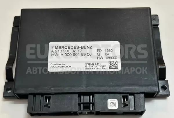 Блок управления тягой Mercedes GLC-class 2.0cdi (W253) 2015 A2139003217 it-10129 Дизель euromotors.com.ua